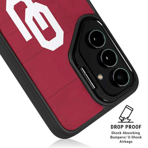 University of Oklahoma Sooners Galaxy S25 Kickstand Case